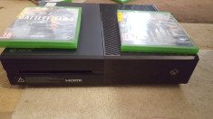 Xbox One 500 Gb cu 8 jocuri foto