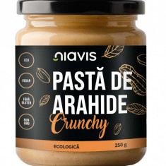 Crema Tartinabila de Arahide Crunchy Bio 250gr Niavis