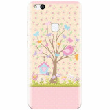 Husa silicon pentru Huawei P10 Lite, Cute Birdhouse