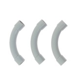 Curba pentru tub rigid, D 16 mm, Gewiss DX40116DY - set 3 bucati