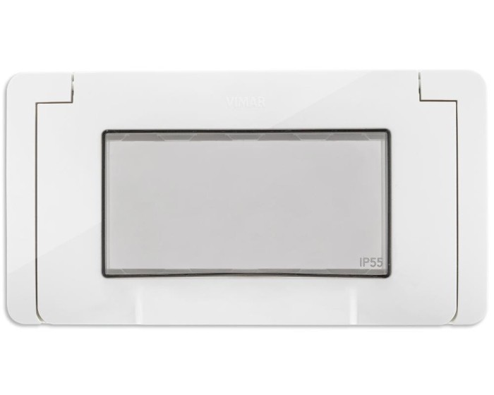 Rama Ornament 4M Vimar Neve IP55 alb 09914.01