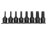 Set 8 chei tubulare Torx impact PROLINE oțel crom-molibden