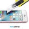Folie de sticla, case friendly GloMax, pentru Apple iPhone SE, Transparent