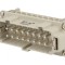 Conector HDC cu 16 Inserturi de Contact Tată PE