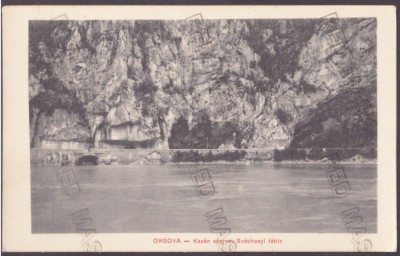 4323 - ORSOVA, Danube Kazan, Romania - old postcard - unused foto