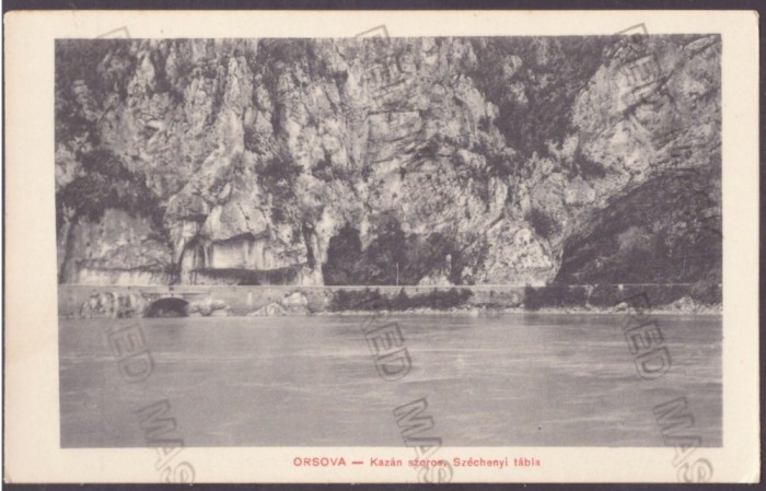 4323 - ORSOVA, Danube Kazan, Romania - old postcard - unused