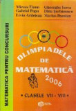 Olimpiadele de matematica 2006 (Clasele VII-VIII)