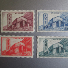 ANDORRA SERIE MNH/MH=200