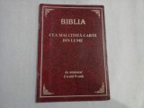 BIBLIA: CEA MAI CITITA CARTE DIN LUME - DE MISIONAR EWALD FRANK