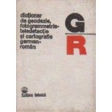 Dictionar de geodezie, fotogrammetrie-teledetectie si cartografie german-roman
