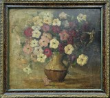 Vas cu anemone - Semnat indescifrabil