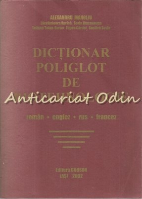 Dictionar Poliglot De Biotehnologie - Alexandru Manoliu foto