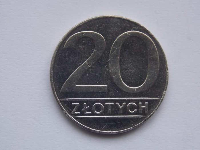 20 ZLOTY 1990 POLONIA
