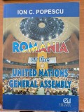Romania at The United Nations General Assembly