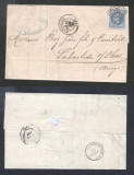 France 1869 Postal History Rare Cover + Content MARSEILLE DB.328