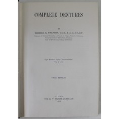 COMPLETE DENTURES by MERILL G. SWENSON , 1953
