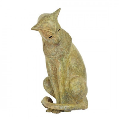 Pisica egipteana-statueta din bronz TBF-7 foto