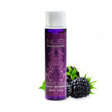 Ulei de masaj, NUEI - HOT OIL, sarutabil, cu efect de incalzire si aroma de mure (Blackberry), 100 ml