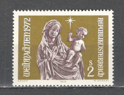 Austria.1972 Nasterea Domnului-Sculptura in lemn MA.745 foto