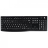 Tastatura Logitech K270, Wireless, negru