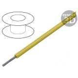 Cablu litat galben 30m 600V ecranat