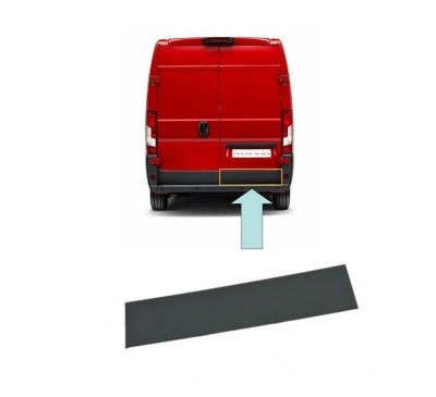 Bandou usa spate CITROEN JUMPER (244), 01.2002-08.2006; FIAT DUCATO (244), 04.2002-09.2006; PEUGEOT BOXER (244), 04.2002-08.2006, partea dreapta, gri foto