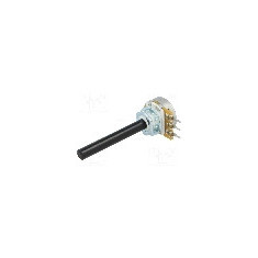 Potentiometru axial, plastic, 470kΩ, 0.4W, OMEG -