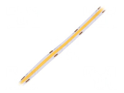 Bandă LED COB alb cald 10mm IP20 12W/m 24VDC foto