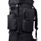 Rucsac Militar 100L, sistem Molle, FAS Plus Ergonomic, negru