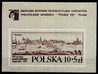 C1523 - Polonia 1973 - Filatelie bloc neuzat,perfecta stare foto