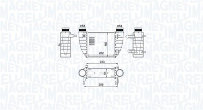 MAGNETI MARELLI 351319204850 Intercooler, compresor foto