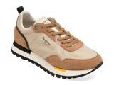 Cumpara ieftin Pantofi sport PEPE JEANS bej, MS40032, din material textil
