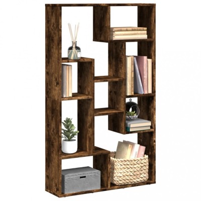 vidaXL Bibliotecă, stejar fumuriu, 72x20x120 cm, lemn prelucrat 858160 foto