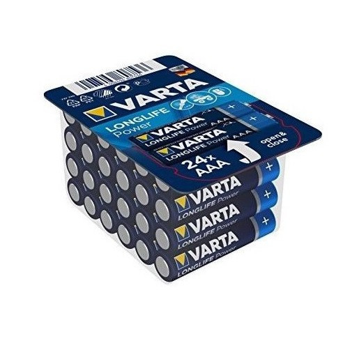 Baterie Varta LongLife Power AAA R3 1,5V alcalina set 24 buc.