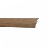 Profil de trecere din aluminiu, latime 30 mm, stejar, 90 cm