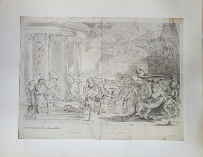 PIETRO TESTA (1612-1650) - GRAVURA, cca. 1640 foto