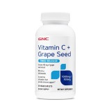Gnc Vitamin C + Grape Seed, Vitamina C 1000 Mg Cu Bioflavonoide Si Extract Din