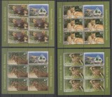 Fauna - ras, cerb, jder, vanturel - Parcuri Naționale din Rom&acirc;nia, Parcul Călimani, minicoală de 5 timbre și 1 vinietă, 2022, LP 2353d, MNH
