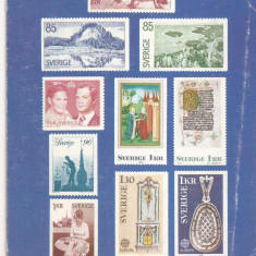 FA31-Carte Postala- SUEDIA - Cele mai populare timbre din 1976, necirculata