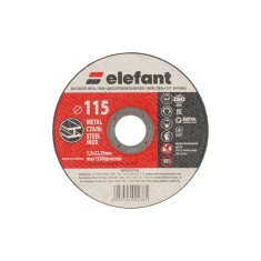 Disc abraziv pentru metal-inox ELEFANT 115*1,2*22,23 Innovative ReliableTools foto