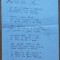 3 pagini manuscris Nichifor Crainic; Poezia: Tertine pentru un arbore + text