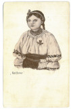 5597 - ETHNIC woman, Ardeal, Romania - old postcard - unused, Necirculata, Printata