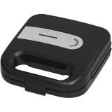 Sandwich maker Heinner SM-K750FSBK, 750W, placi antiadezive fixe tip sandwich, negru