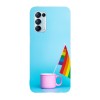 Husa compatibila cu Oppo Find X5 Lite model Be a nice human, Silicon, TPU, Viceversa, Transparent, Carcasa