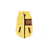 Hainuta pentru caini, Deluxe, Fluffy Galben, 40 cm