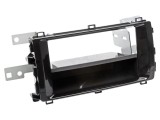 Cadru radio 2 DIN negru luciu pentru Toyota Auris (2013-2015)