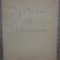 Lot documente privind un imobil din Bucuresti// anii '30