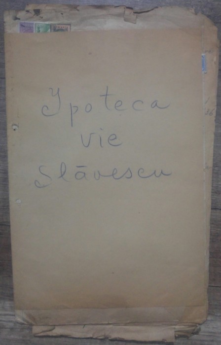 Lot documente privind un imobil din Bucuresti// anii &#039;30