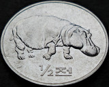 Cumpara ieftin Moneda FAO 1/2 CHON - COREEA de NORD, anul 2002 * cod 4273 - UNC DIN FASIC!, Asia