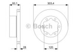 Disc frana MERCEDES SPRINTER 5-t platou / sasiu (906) (2006 - 2016) BOSCH 0 986 479 296
